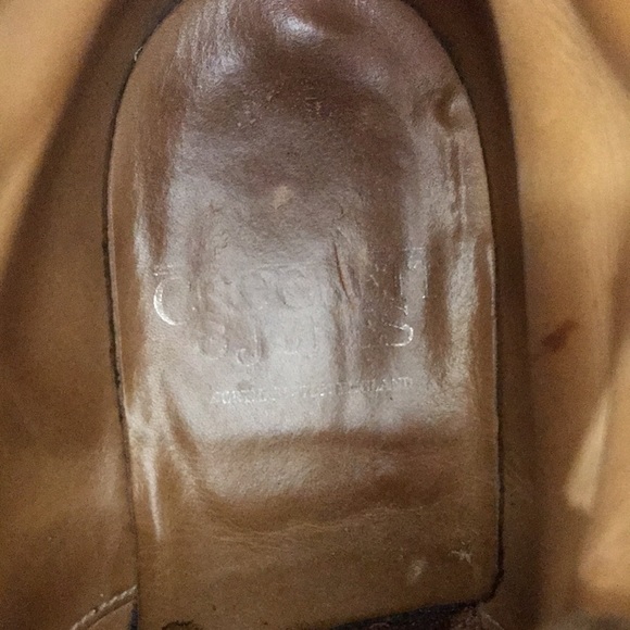 Crockett & Jones Men's Coniston Pebbled Full Grain Leather Boots Size 8 - Picture 4 of 13